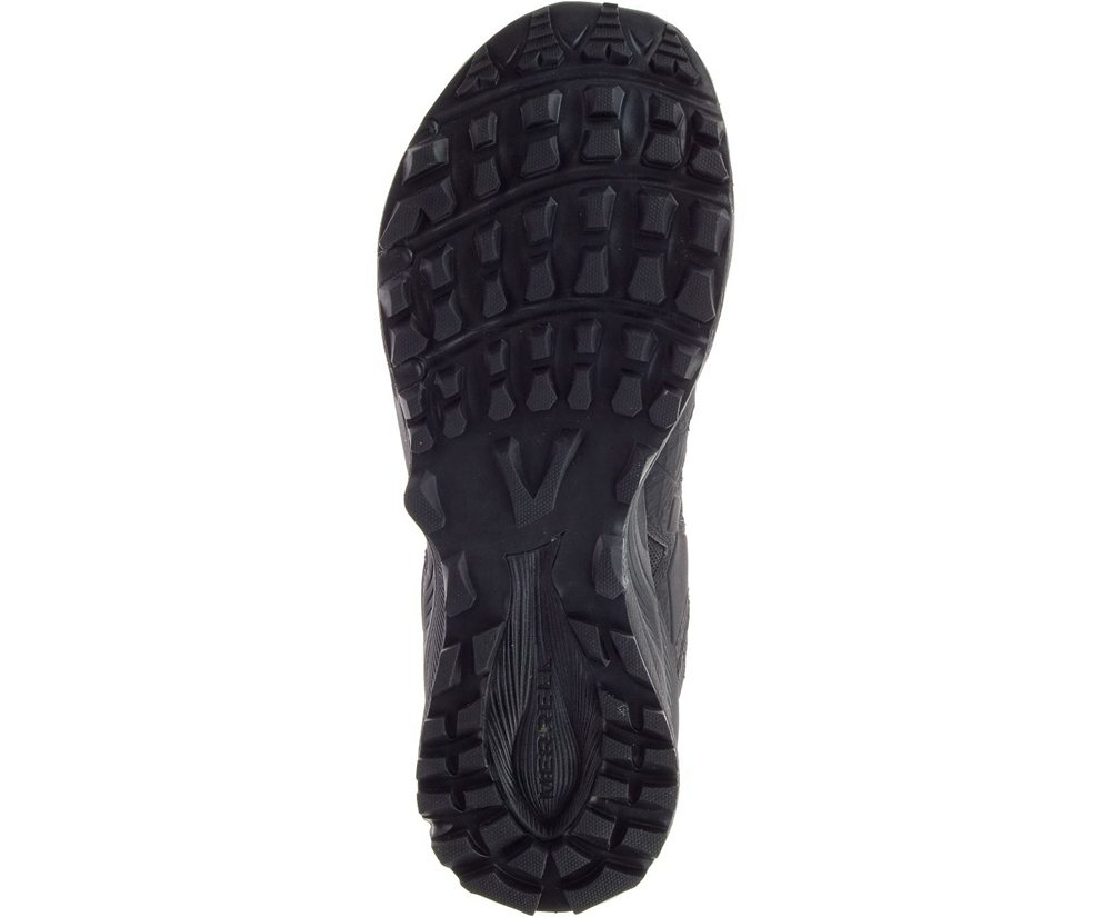 Merrell Boots Black - Agility Peak Mid Tactical Waterproof - Womens 36RNPWABY